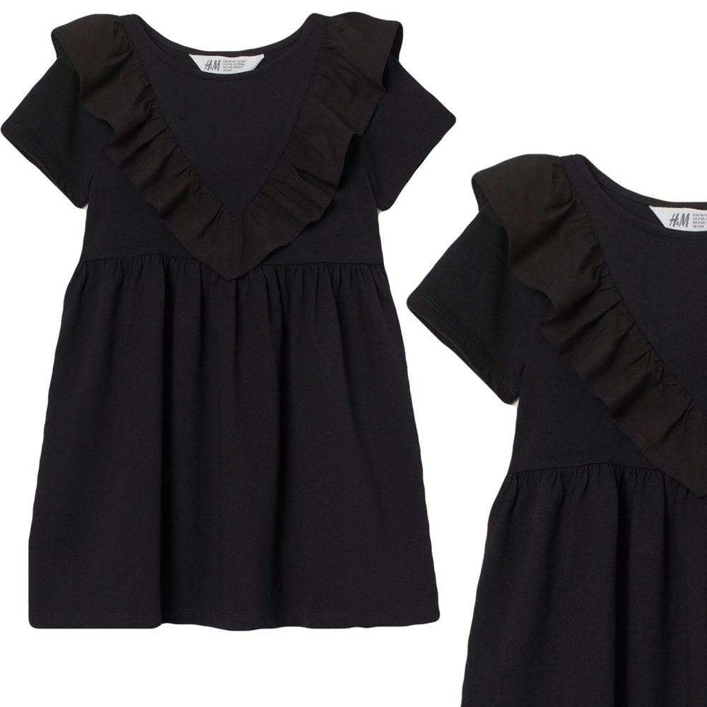 H&M ruffle dress